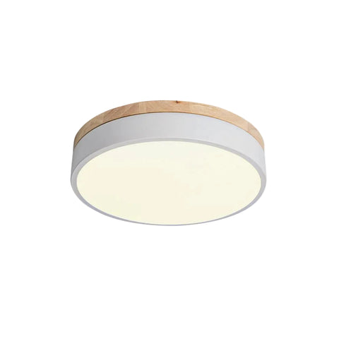 Round Wooden Ceiling Lamp - Yiarolight