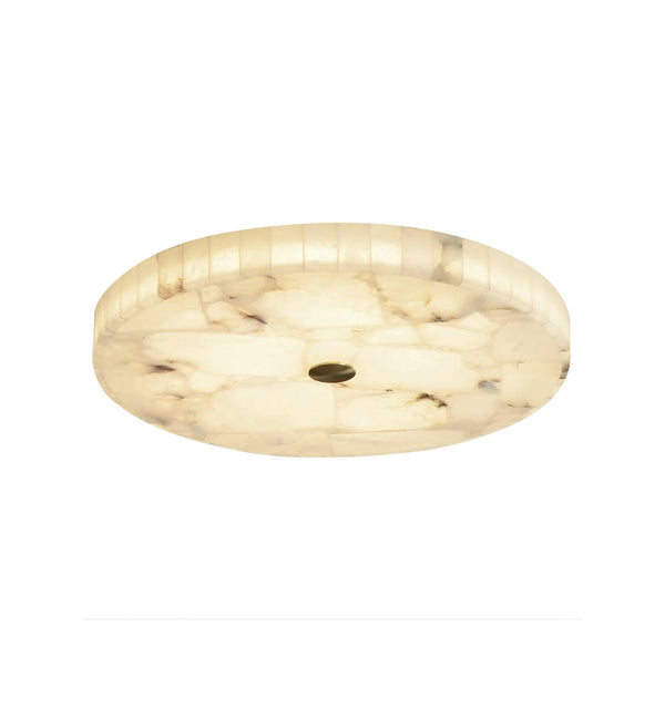 Round Alabaster Ceiling Lamp