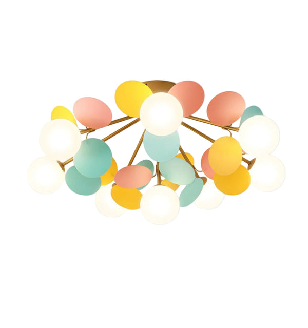 Round Macaron Ceiling Lamp