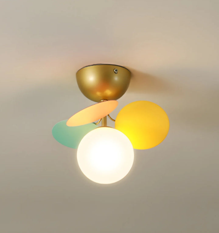 Round Macaron Ceiling Lamp