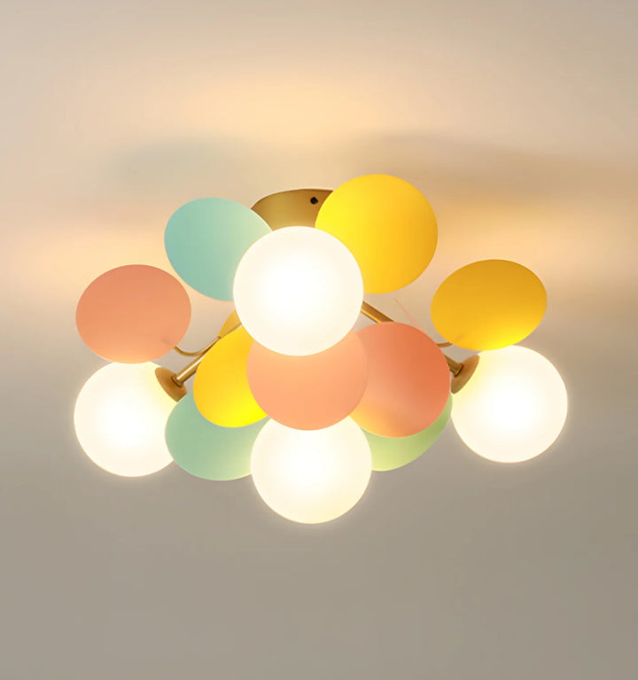 Round Macaron Ceiling Lamp