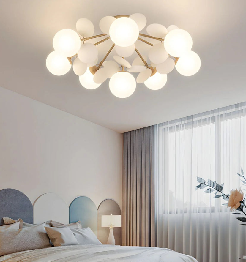 Round Macaron Ceiling Lamp