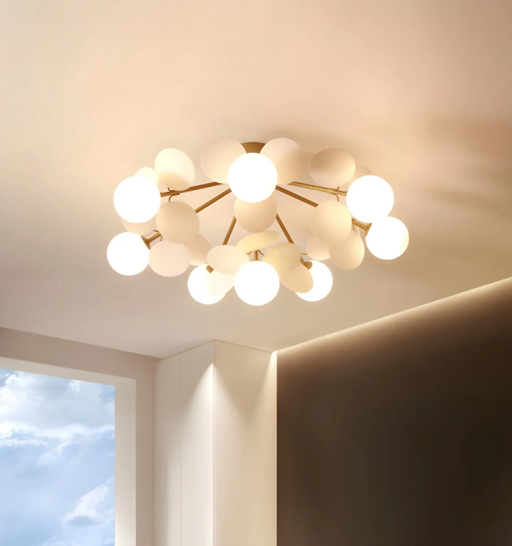 Round Macaron Ceiling Lamp