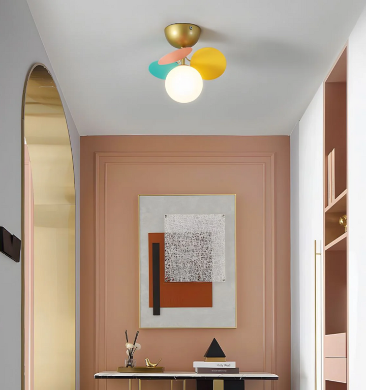 Round Macaron Ceiling Lamp