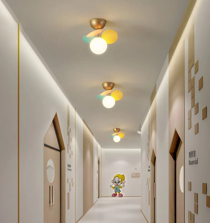 Round Macaron Ceiling Lamp