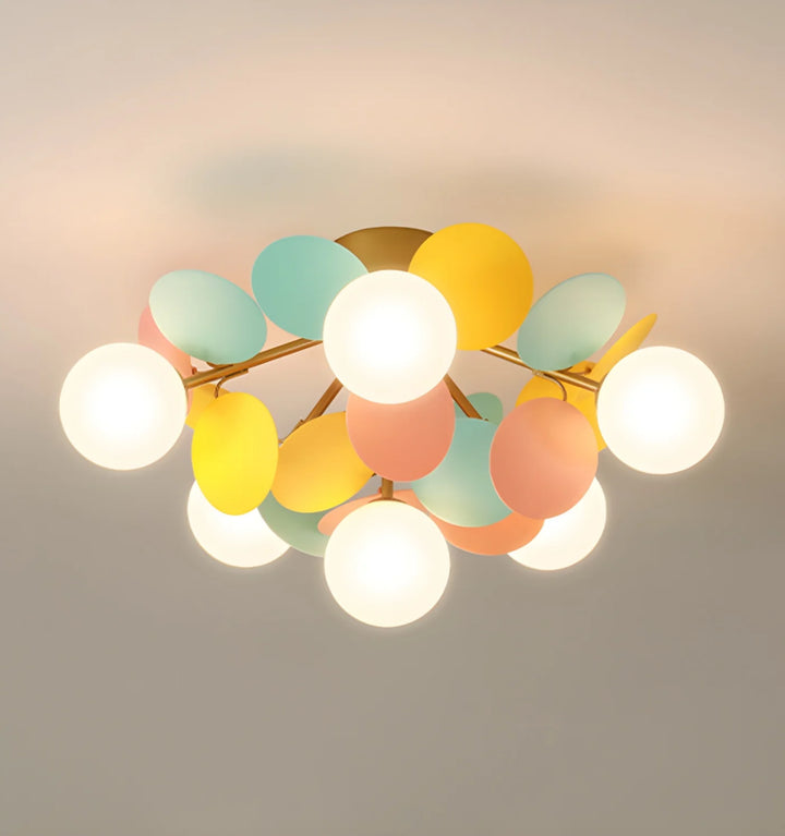 Round Macaron Ceiling Lamp