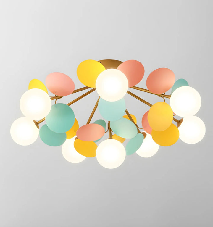 Round Macaron Ceiling Lamp