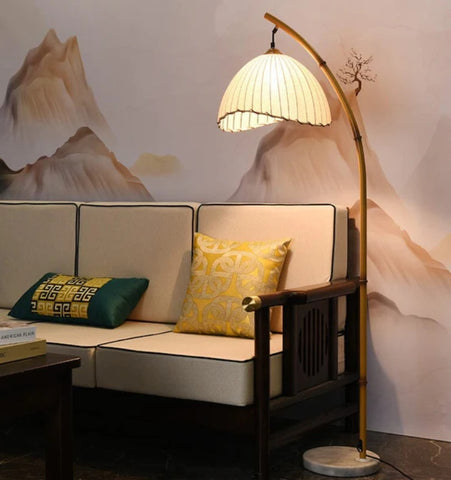 SANNA BAMBOO FLOOR LAMP
