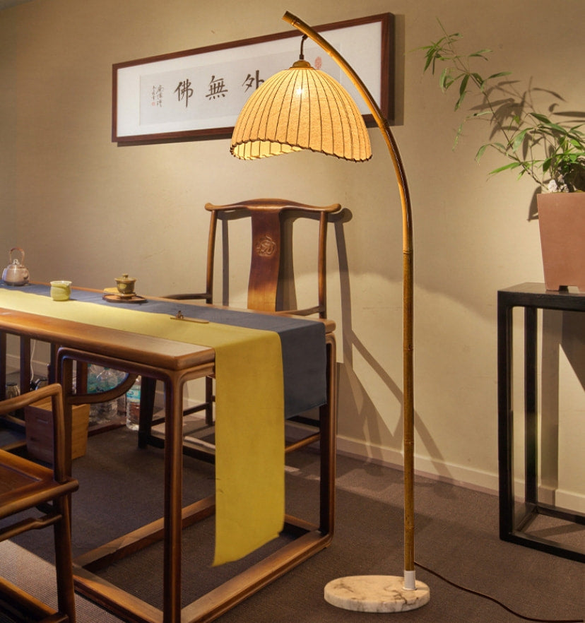 SANNA BAMBOO FLOOR LAMP