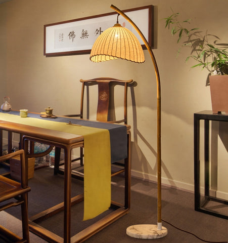 SANNA BAMBOO FLOOR LAMP