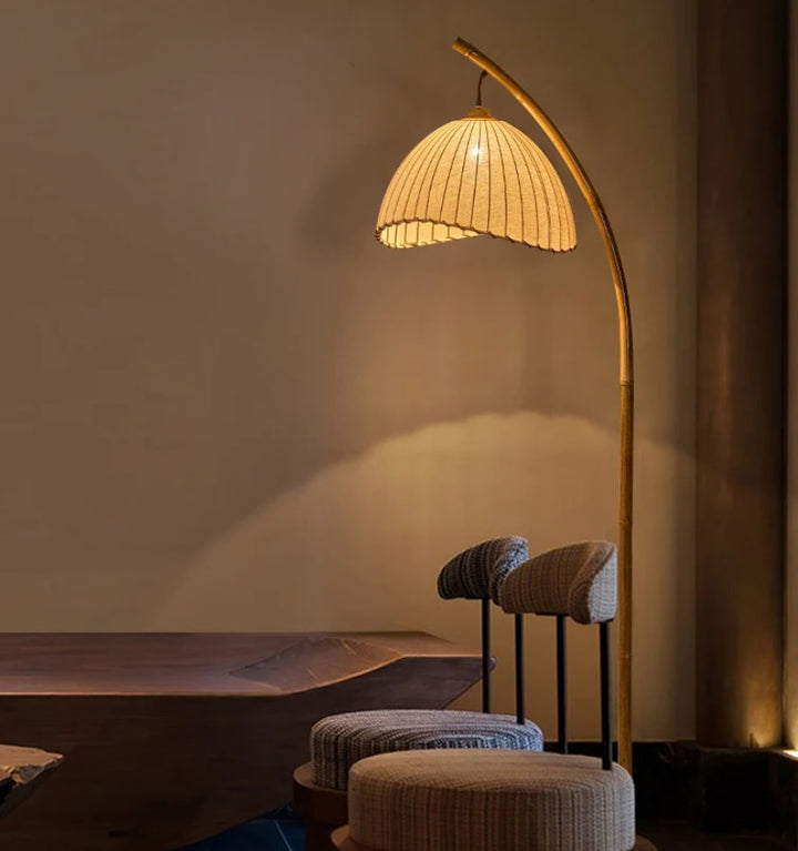 SANNA BAMBOO FLOOR LAMP