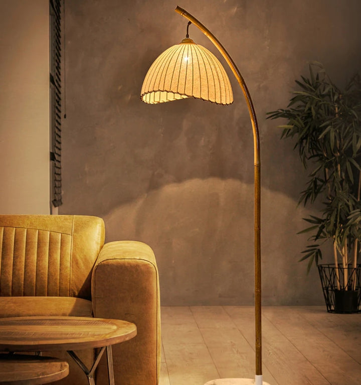 SANNA BAMBOO FLOOR LAMP