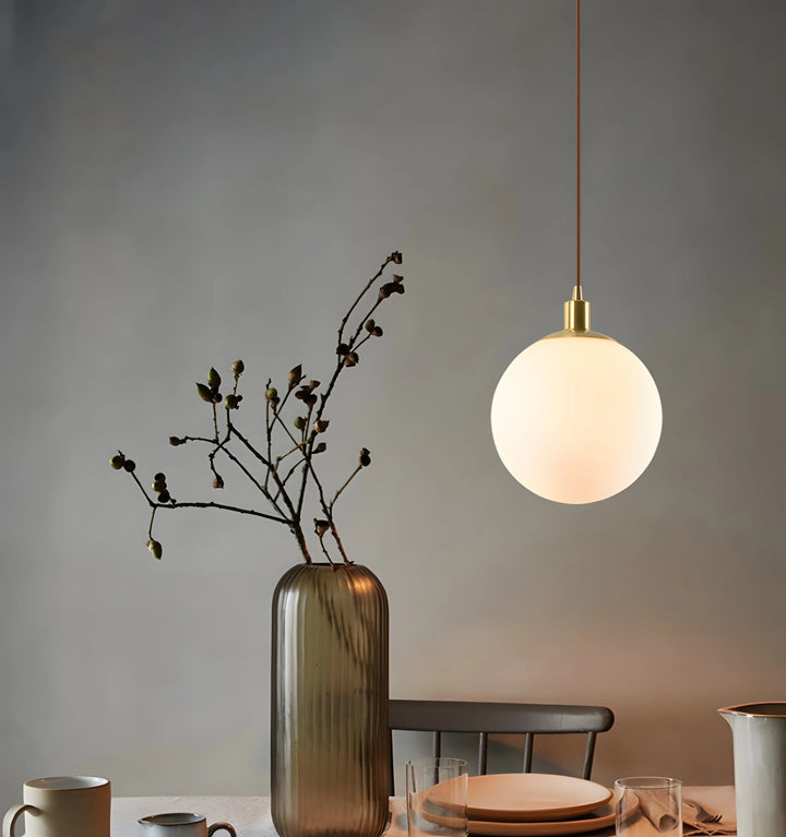 SCANDINAVIAN GLASS BUBBLE PENDANT LIGHT