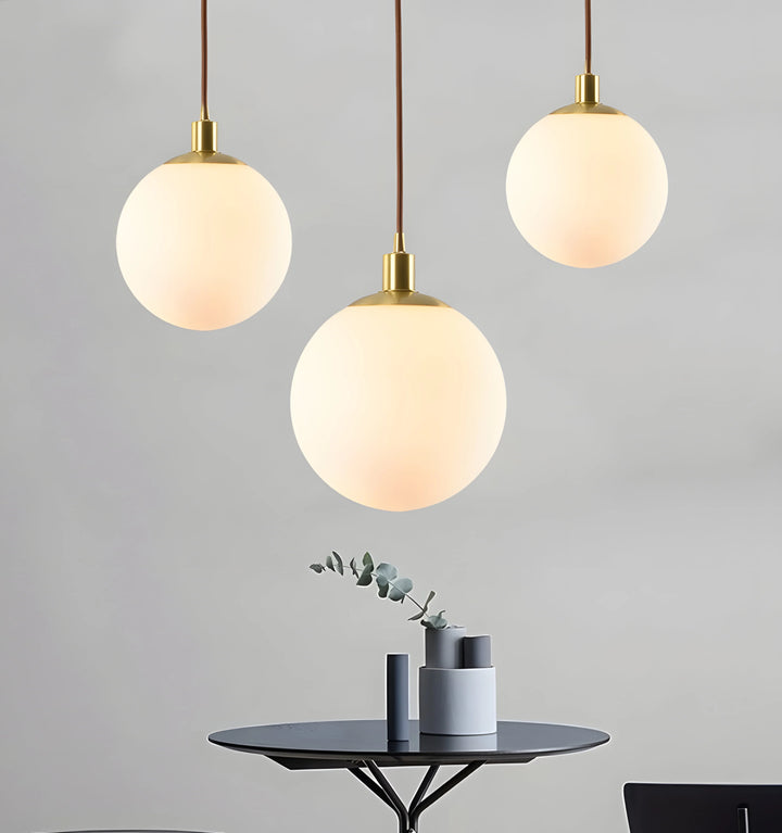 SCANDINAVIAN GLASS BUBBLE PENDANT LIGHT