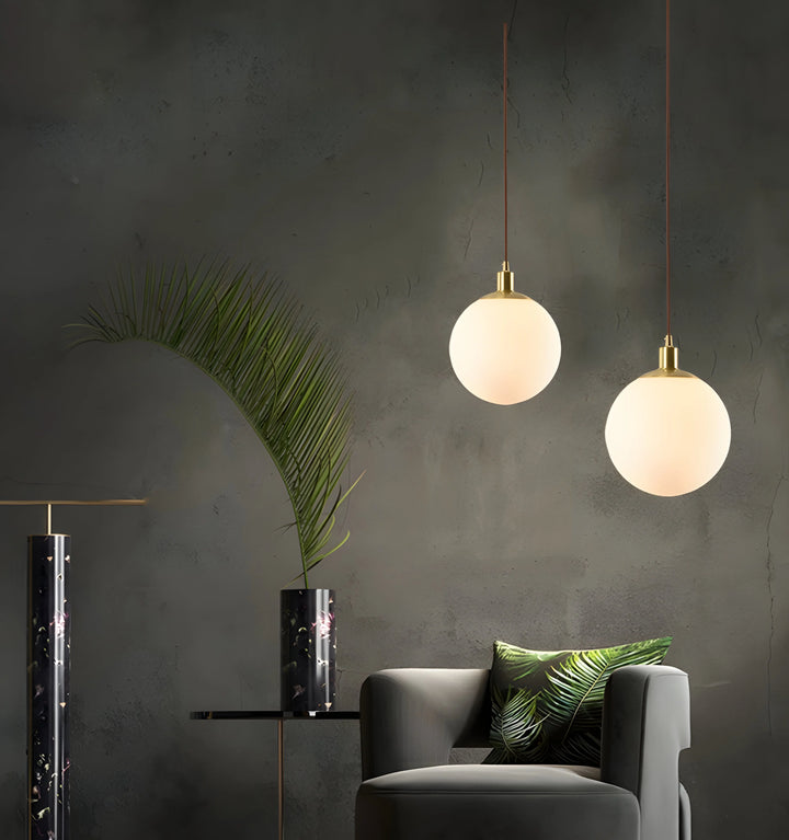 SCANDINAVIAN GLASS BUBBLE PENDANT LIGHT