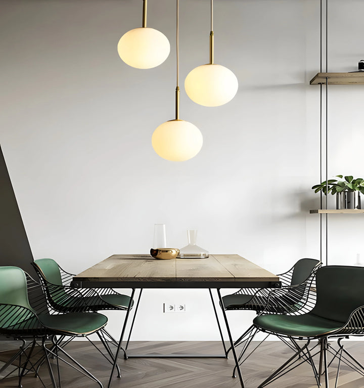 SCANDINAVIAN GLASS BUBBLE PENDANT LIGHT