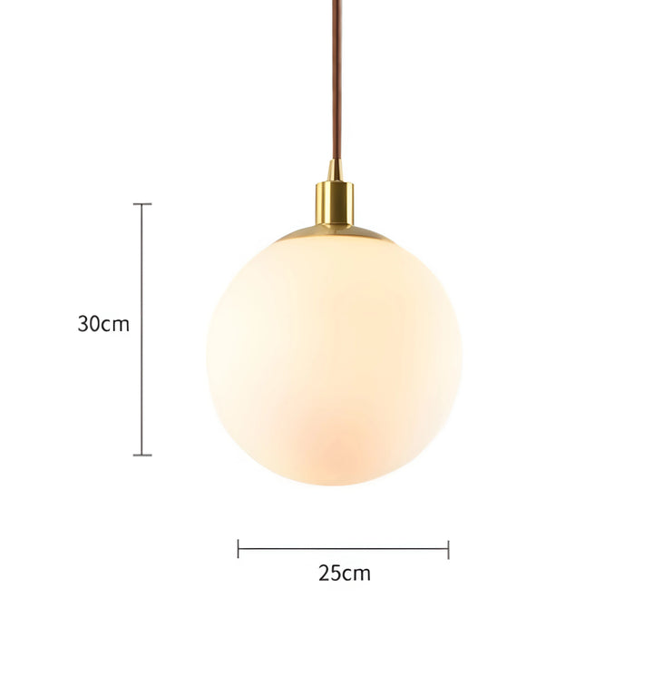 SCANDINAVIAN GLASS BUBBLE PENDANT LIGHT