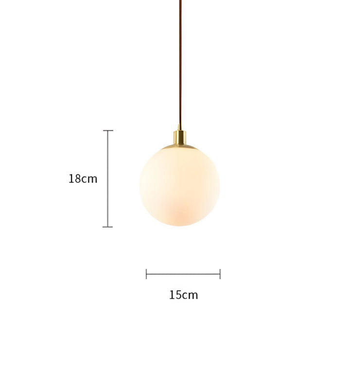 SCANDINAVIAN GLASS BUBBLE PENDANT LIGHT