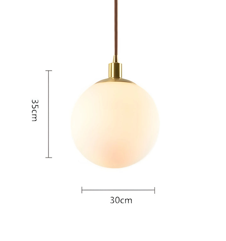 SCANDINAVIAN GLASS BUBBLE PENDANT LIGHT