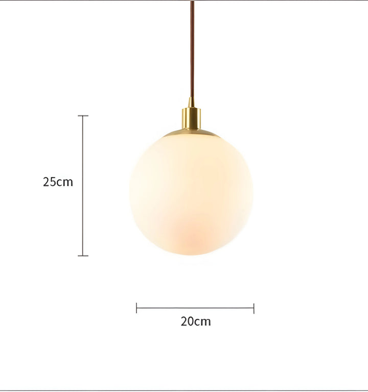 SCANDINAVIAN GLASS BUBBLE PENDANT LIGHT