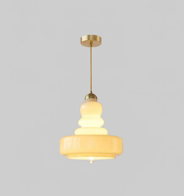 Schoolhouse Glass Pendant Light