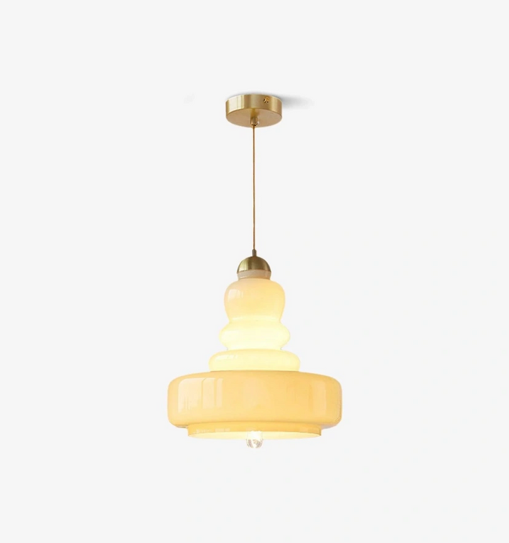 Schoolhouse Glass Pendant Light