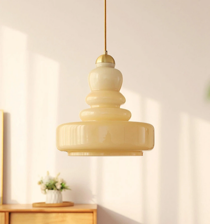 Schoolhouse Glass Pendant Light