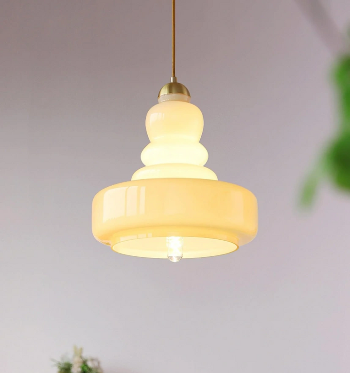 Schoolhouse Glass Pendant Light