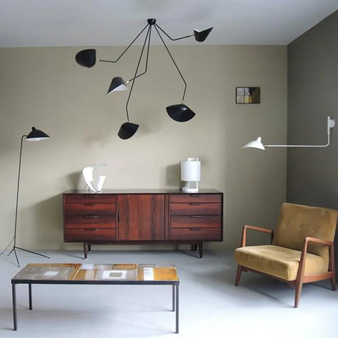 Serge Mouille Ceiling Lamp B - Yiarolight