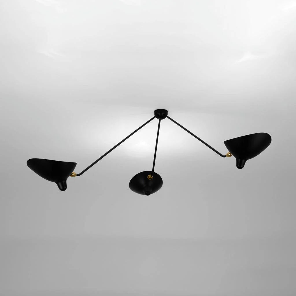 Serge Mouille Ceiling Lamp B - Yiarolight
