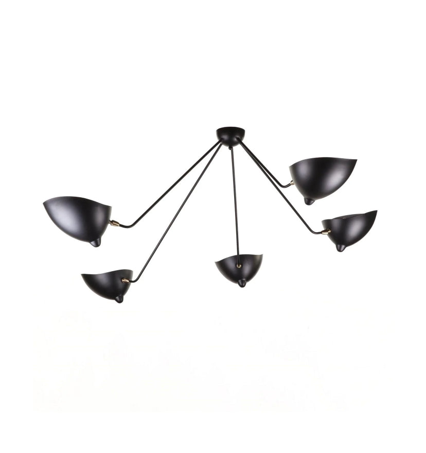 Serge Mouille Ceiling Lamp B - Yiarolight