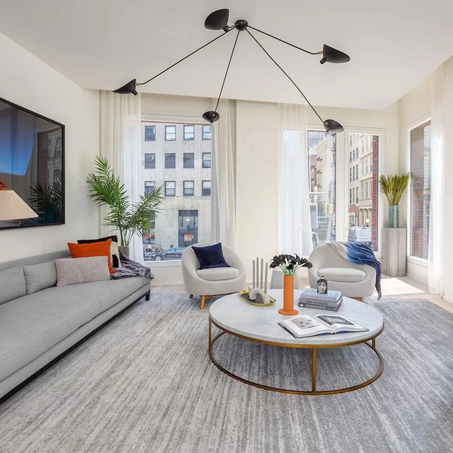 Serge Mouille Ceiling Lamp B - Yiarolight