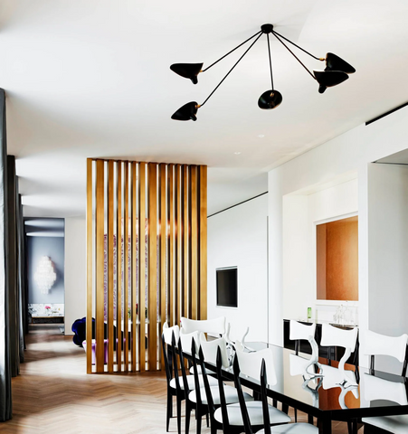 Serge Mouille Ceiling Lamp B - Yiarolight