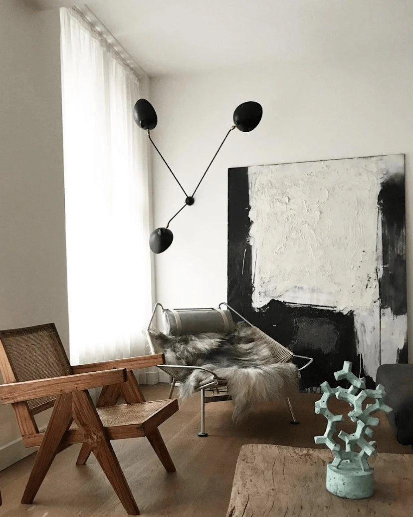 Serge Mouille Ceiling Lamp B - Yiarolight