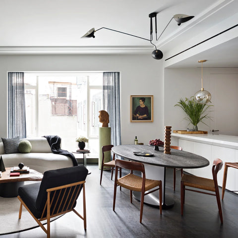 Serge Mouille Ceiling Light A  - Yiarolight