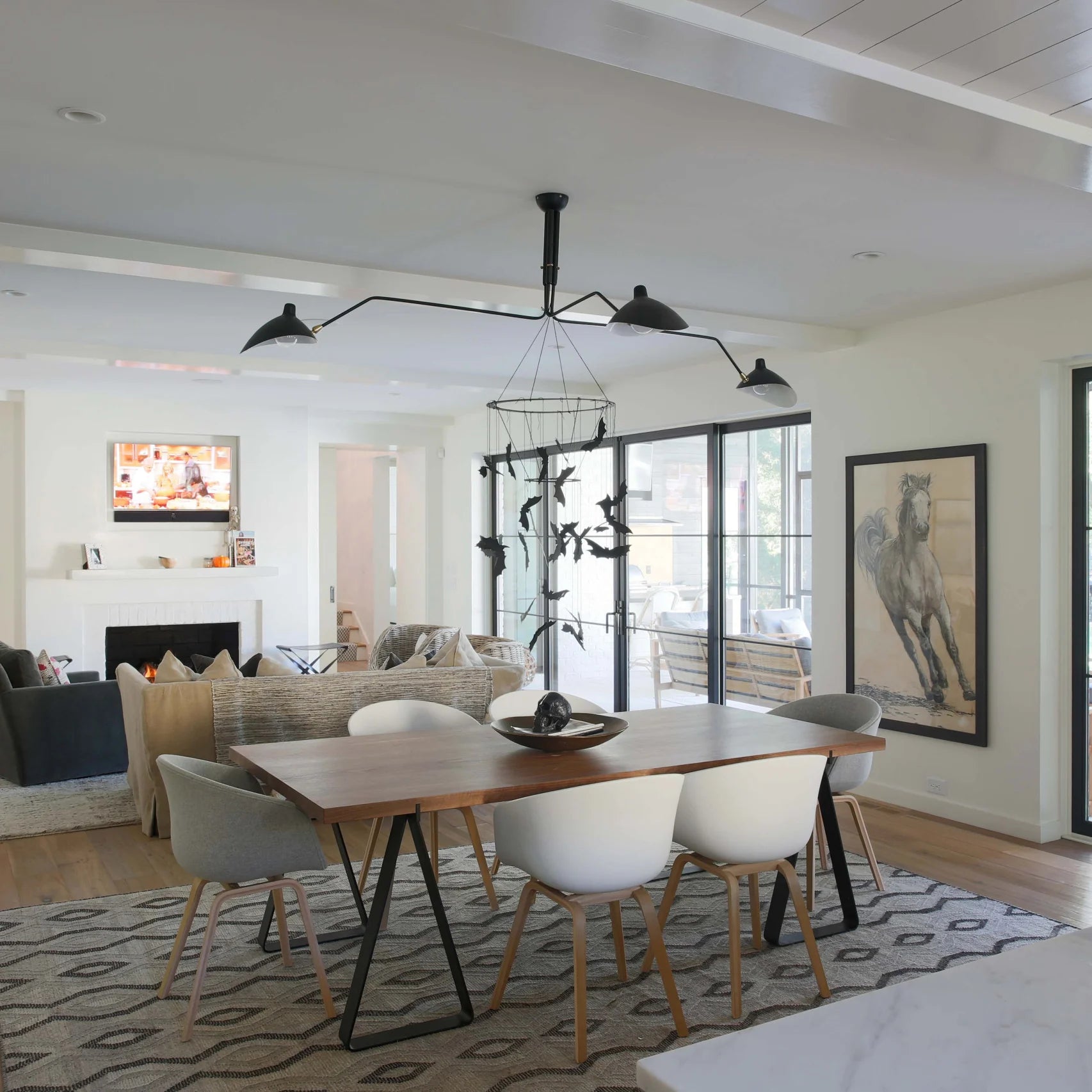 Serge Mouille Ceiling Light A  - Yiarolight