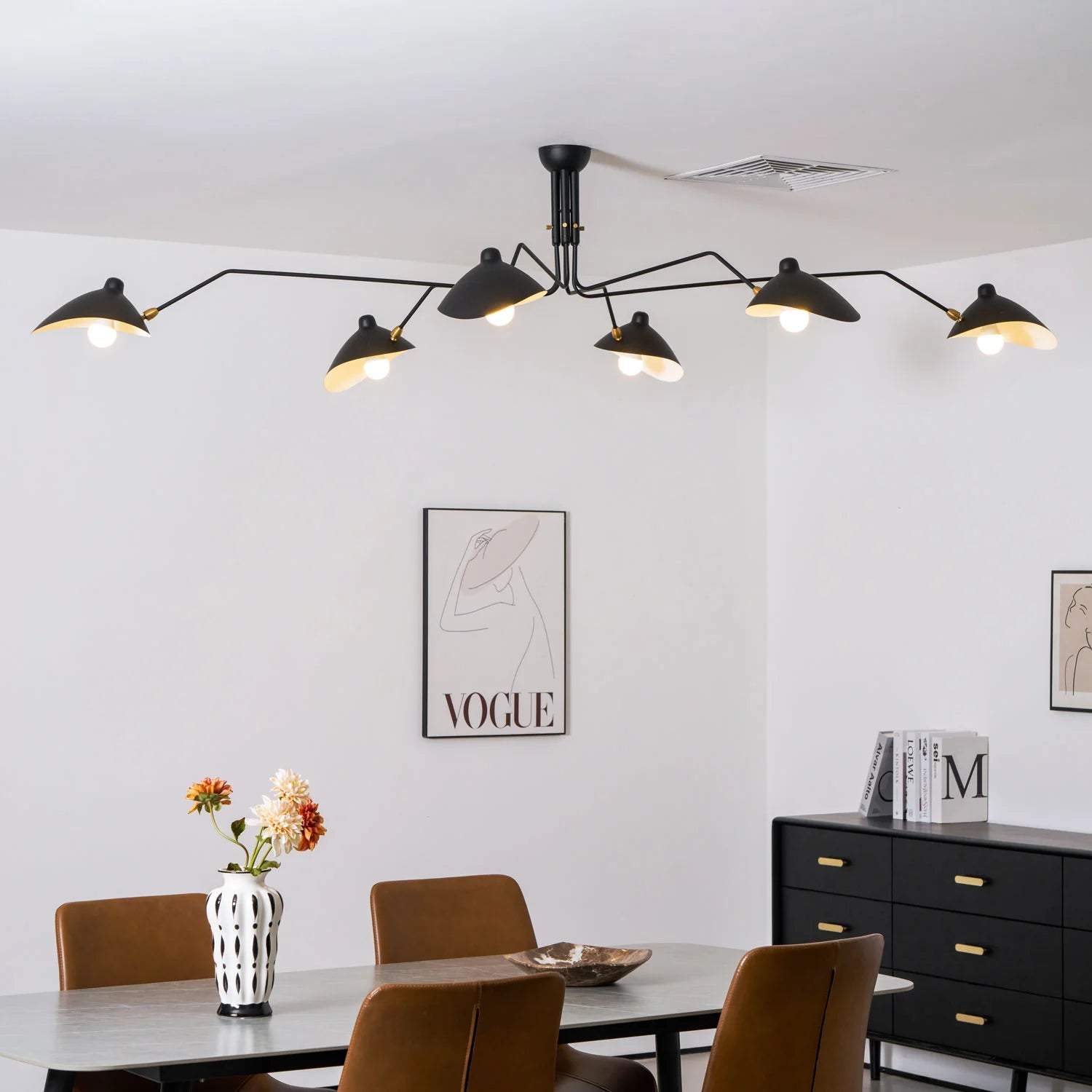 Serge Mouille Ceiling Light A  - Yiarolight