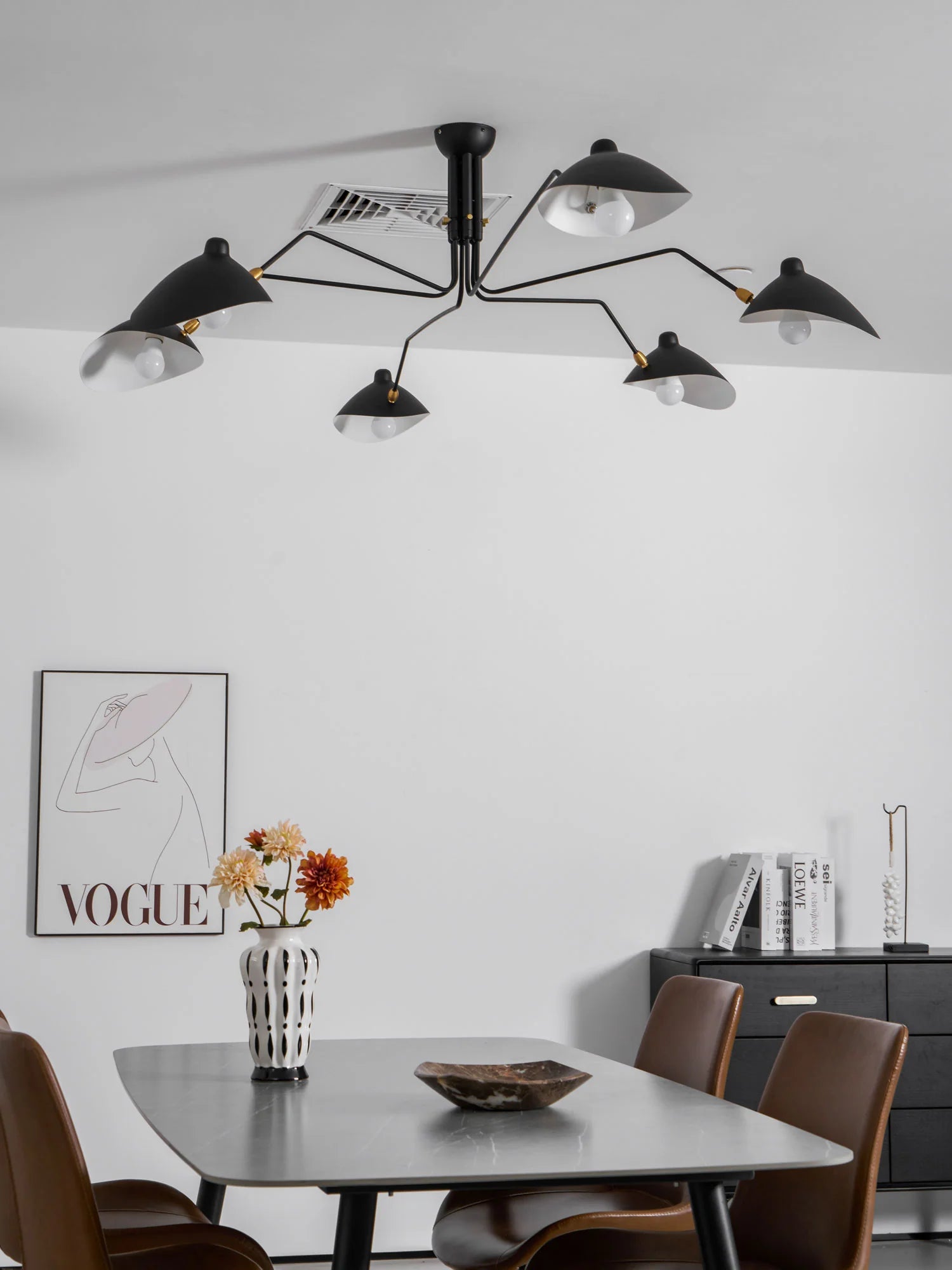 Serge Mouille Ceiling Light A  - Yiarolight