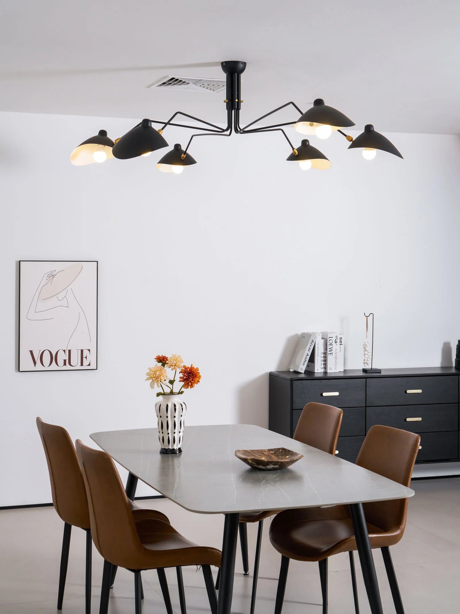 Serge Mouille Ceiling Light A  - Yiarolight