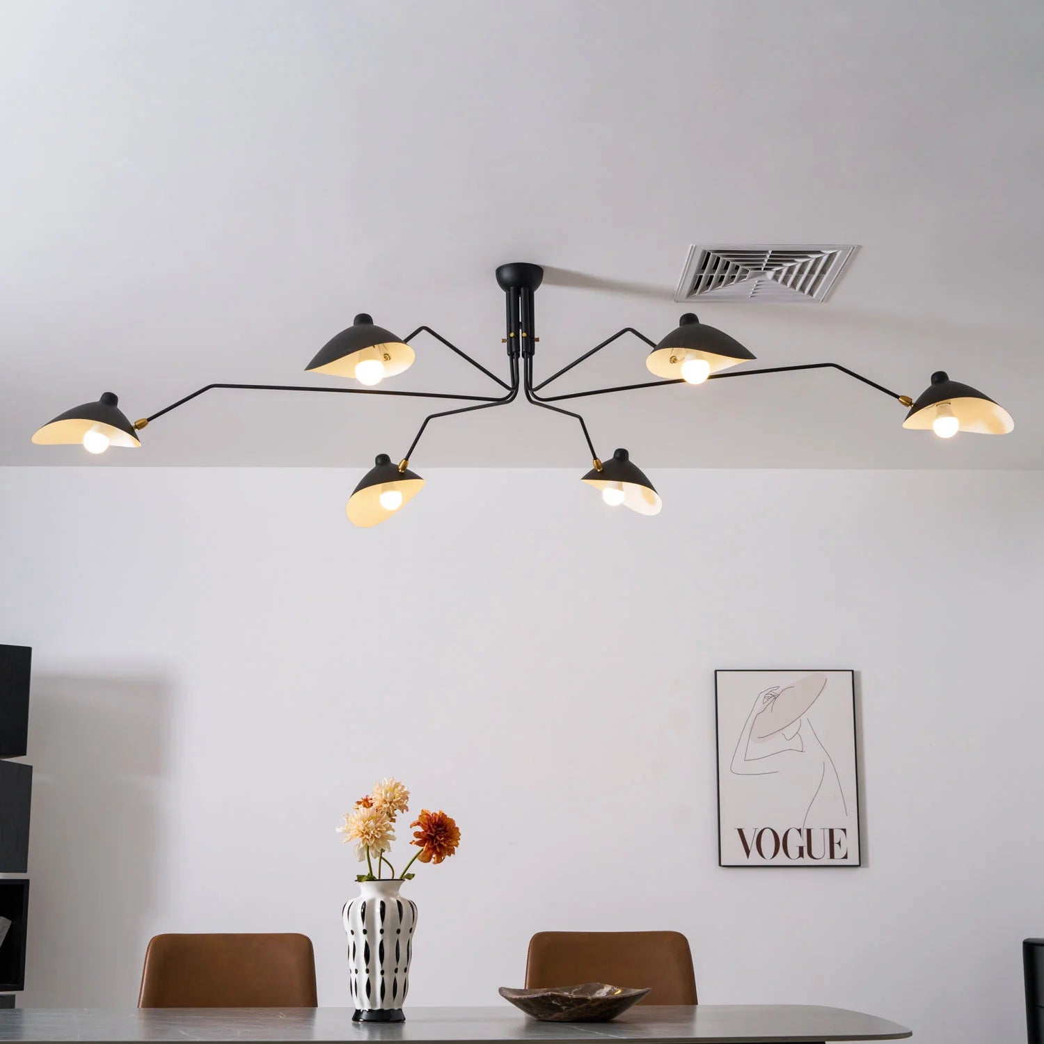 Serge Mouille Ceiling Light A  - Yiarolight