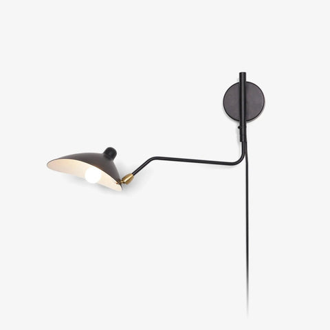 Serge Mouille Plug-in Wall Sconce - Yiarolight