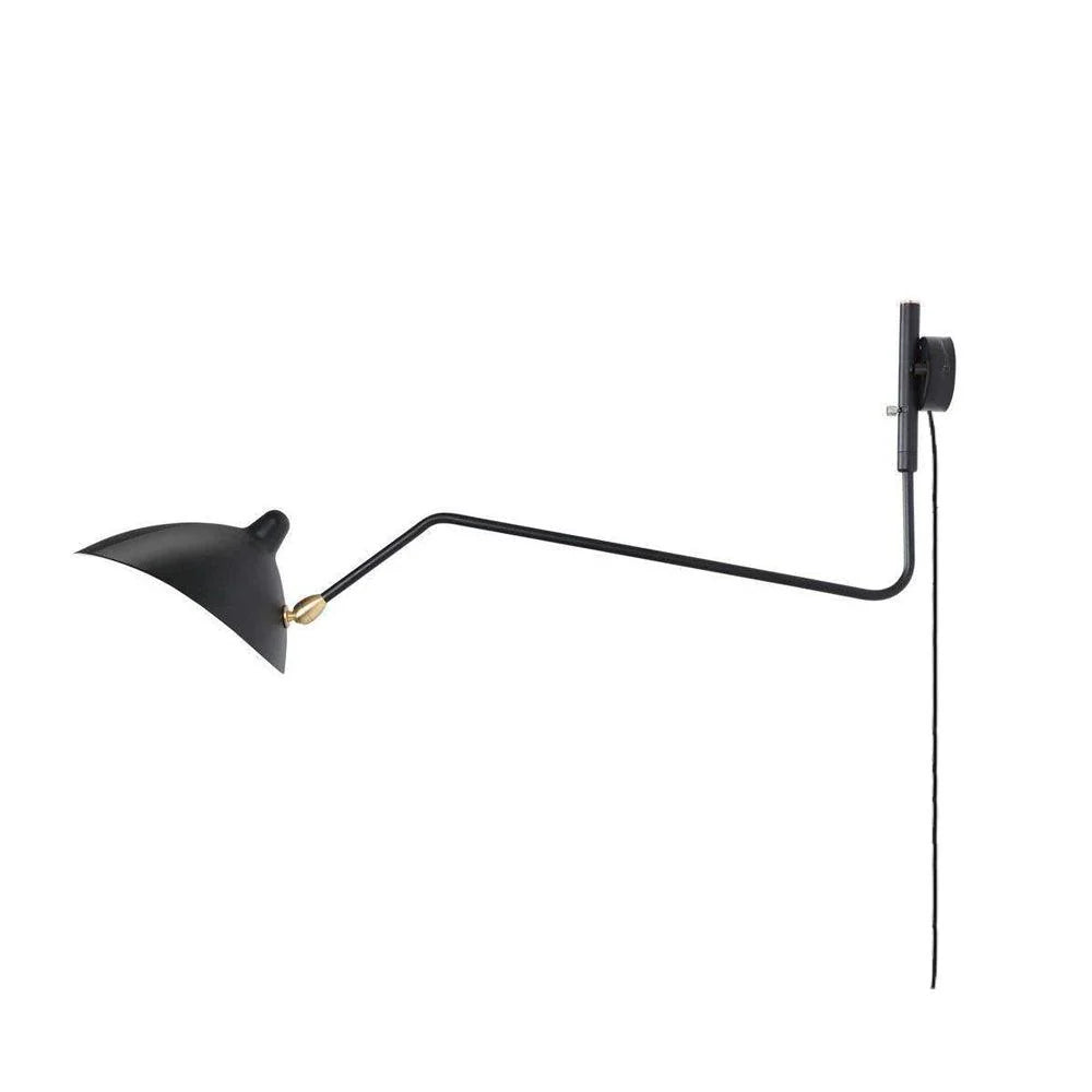 Serge Mouille Plug-in Wall Sconce - Yiarolight