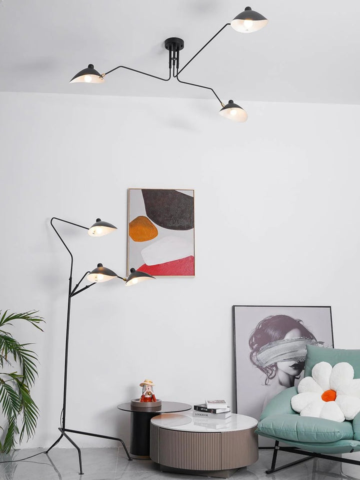 SERGE MOUILLE CEILING LIGHT A