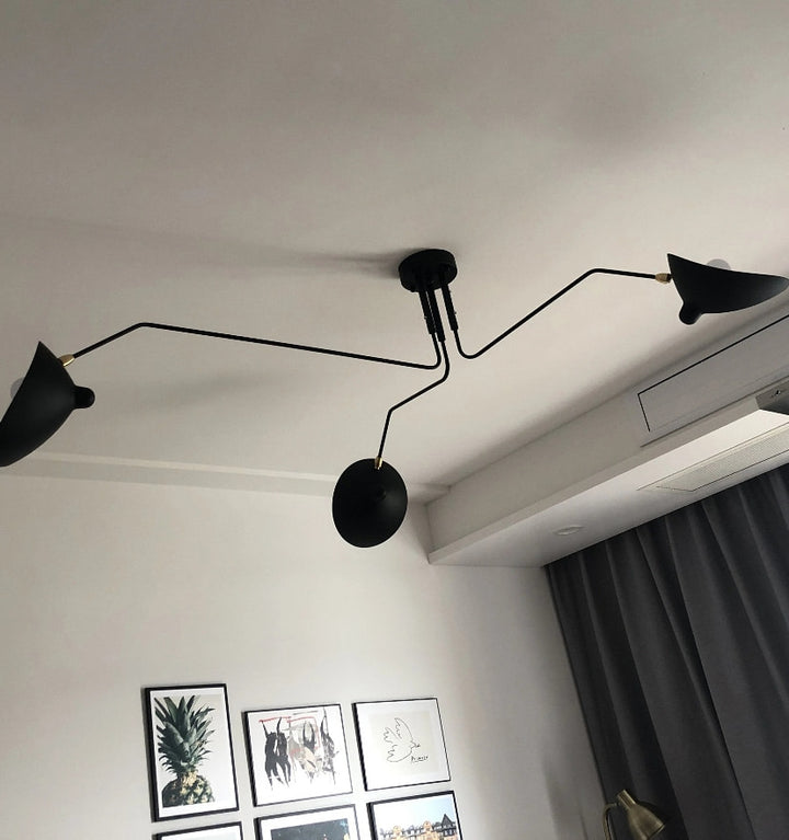 SERGE MOUILLE CEILING LIGHT A