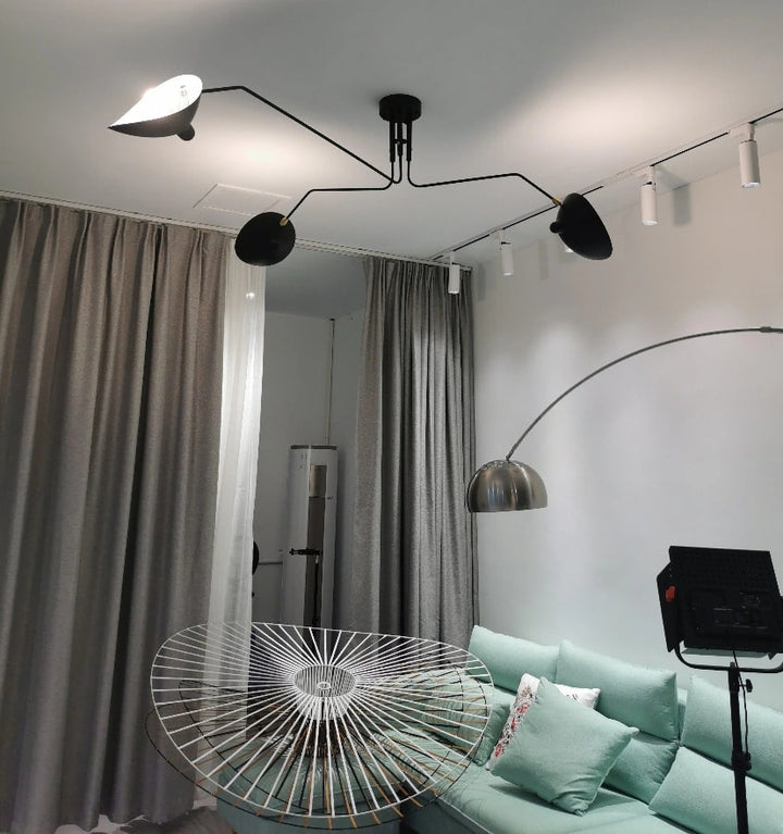 SERGE MOUILLE CEILING LIGHT A