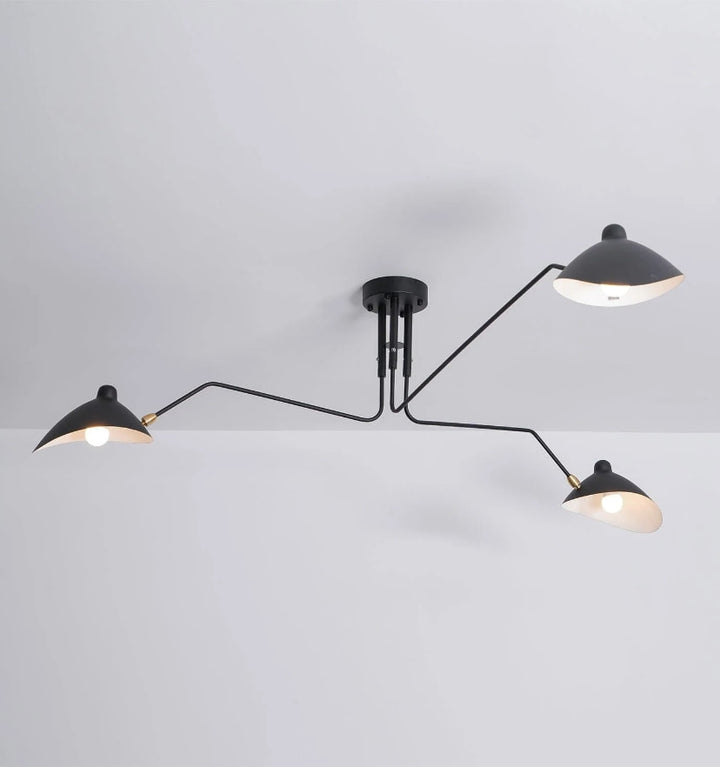 SERGE MOUILLE CEILING LIGHT A