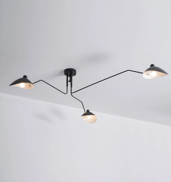 SERGE MOUILLE CEILING LIGHT A