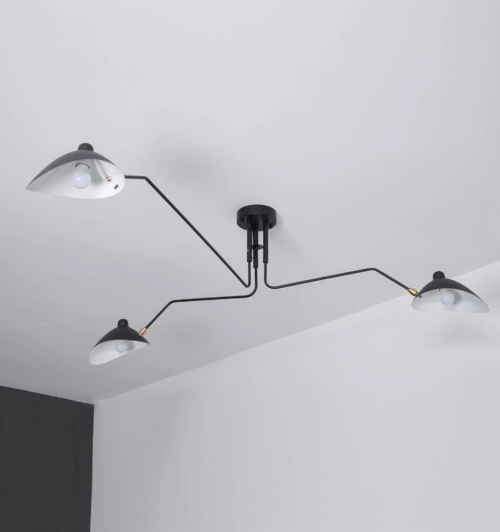 SERGE MOUILLE CEILING LIGHT A