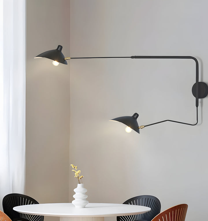 SERGE MOUILLE WALL LAMP