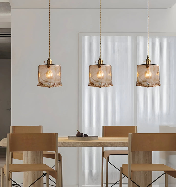 SERGIA GLASS PENDANT LIGHT